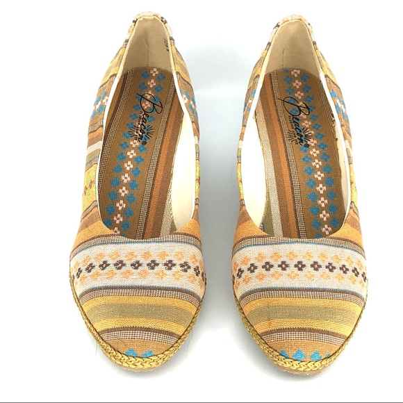 Beacon | Espadrille Canvas Wedges - Picture 4 of 13